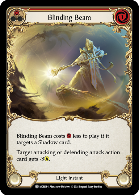 (1st Edition-RF) Blinding Beam (Red) - MON084