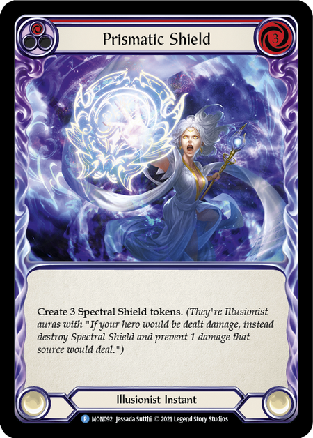 (1st Edition-RF) Prismatic Shield (Red) - MON092