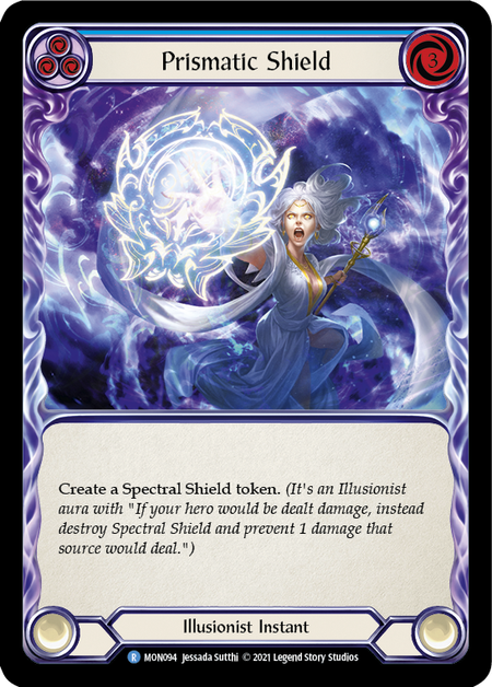(1st Edition-RF) Prismatic Shield (Blue) - MON094
