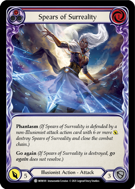 (1st Edition) Spears of Surreality (Red) - MON101