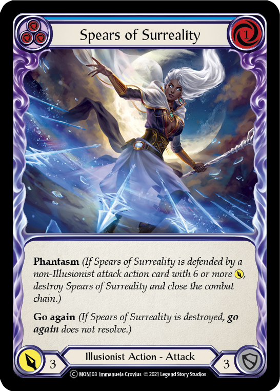 Spears of Surreality (Blue) - UL-MON103