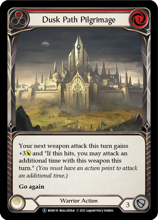 Dusk Path Pilgrimage (Red) - UL-MON110