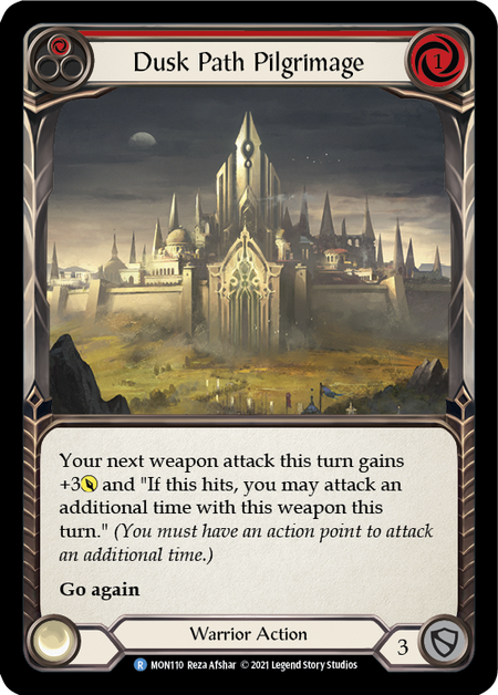 (1st Edition-RF) Dusk Path Pilgrimage (Red) - MON110