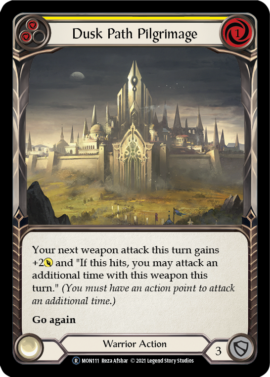 Dusk Path Pilgrimage (Yellow) - UL-MON111