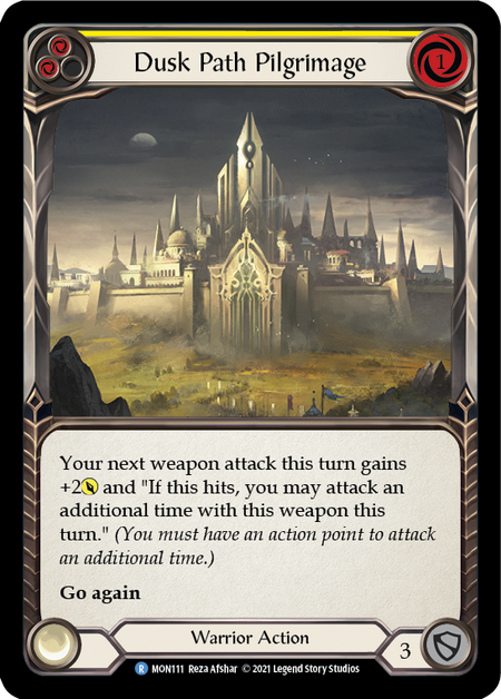 (1st Edition-RF) Dusk Path Pilgrimage (Yellow) - MON111