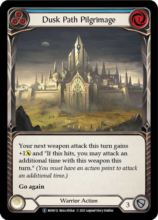 Dusk Path Pilgrimage (Blue) - UL-MON112