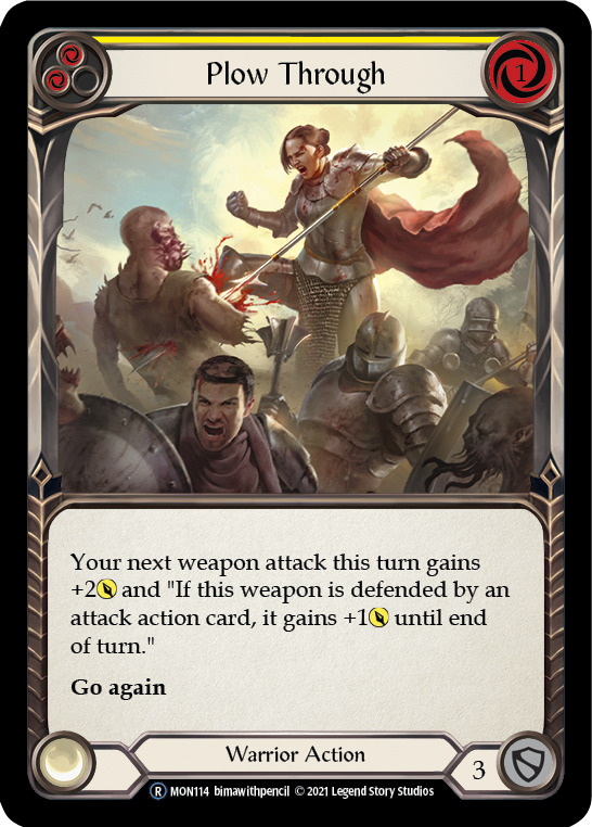 Plow Through (Yellow) - UL-MON114