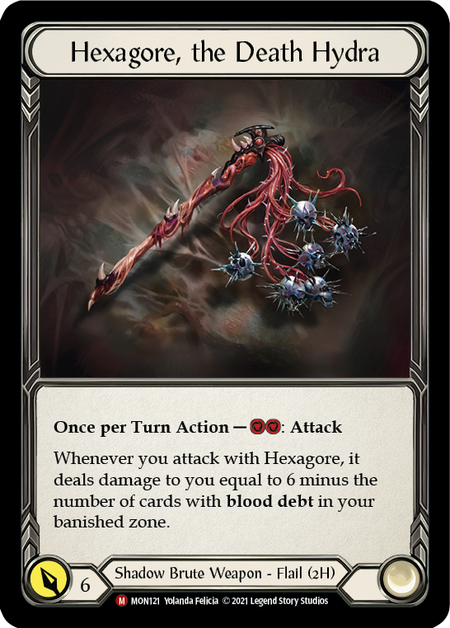 (1st Edition) Hexagore, the Death Hydra - MON121