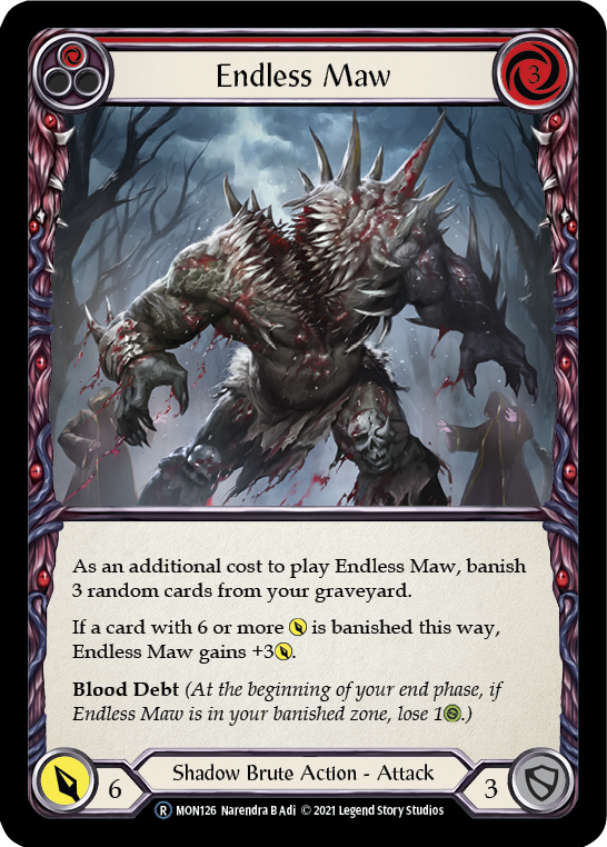 Endless Maw (Red) - UL-MON126