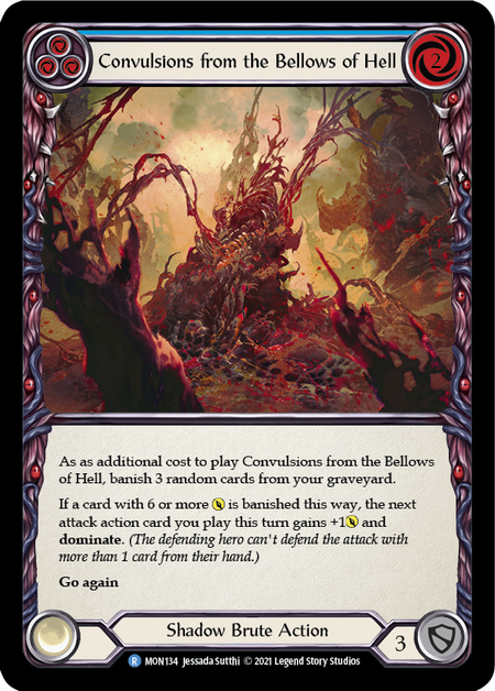 (1st Edition-RF) Convulsions from the Bellows of Hell (Blue) - MON134