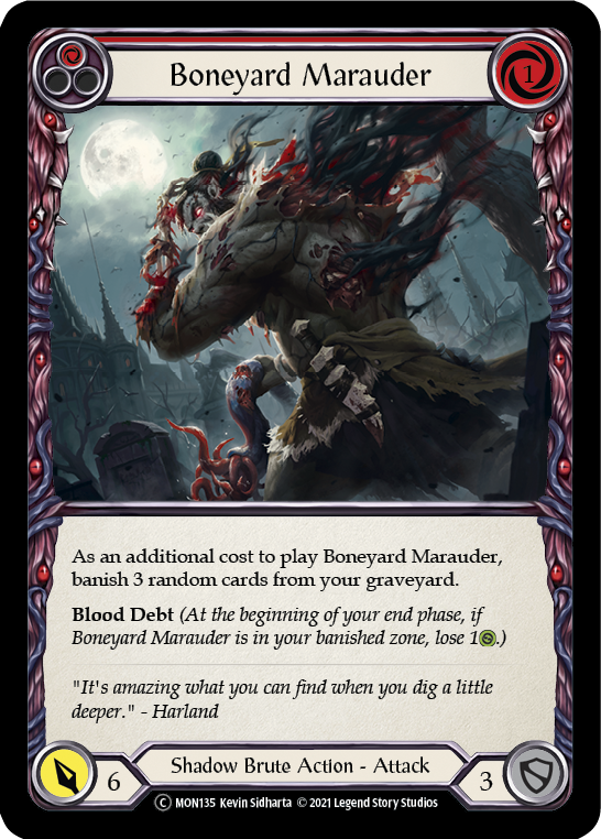 Boneyard Marauder (Red) - UL-MON135