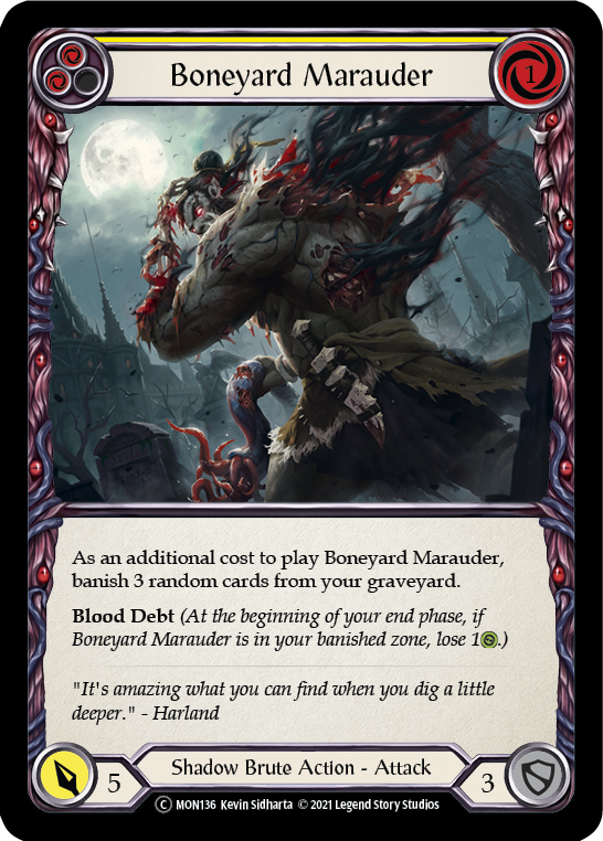 Boneyard Marauder (Yellow) - UL-MON136