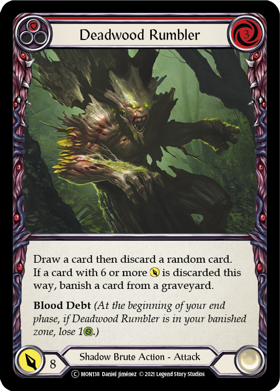 Deadwood Rumbler (Red) - UL-MON138