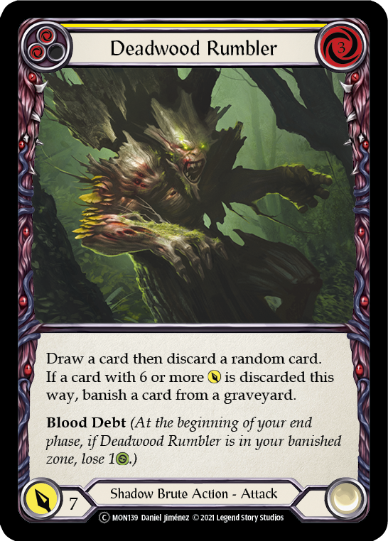 Deadwood Rumbler (Yellow) - UL-MON139