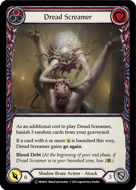 Dread Screamer (Red) - UL-MON141