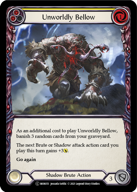 Unworldly Bellow (Yellow) - UL-MON151