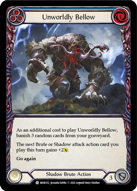 (1st Edition-RF) Unworldly Bellow (Blue) - MON152