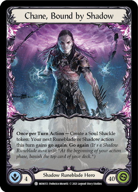 (1st Edition) Chane, Bound by Shadow - MON153