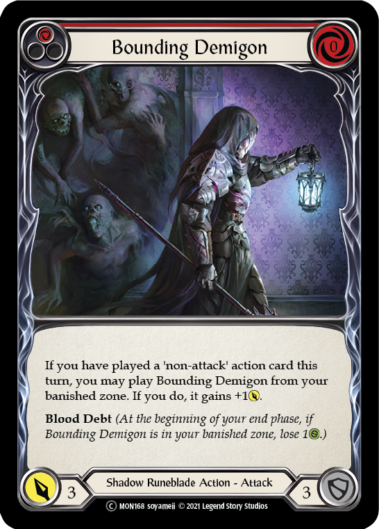 Bounding Demigon (Red) - UL-MON168