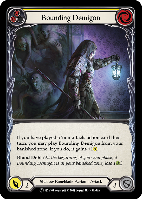 Bounding Demigon (Yellow) - UL-MON169