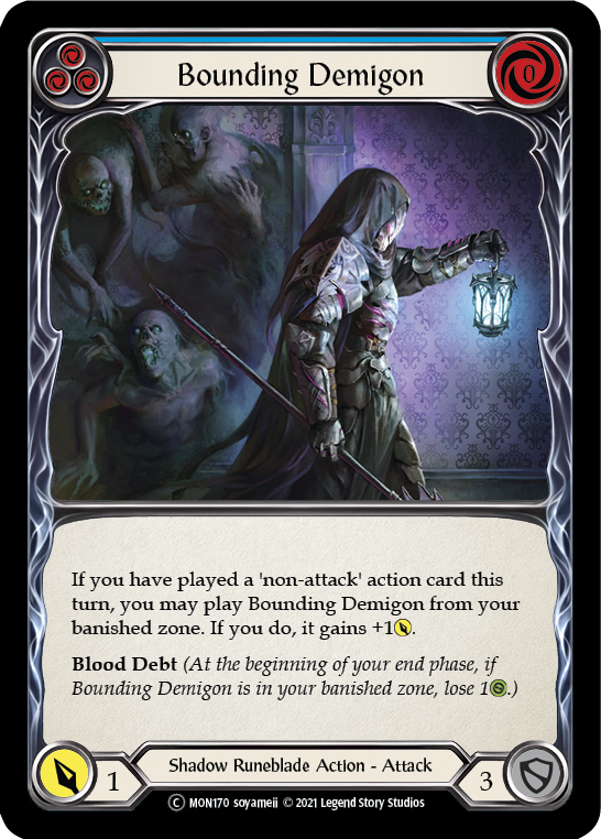 Bounding Demigon (Blue) - UL-MON170