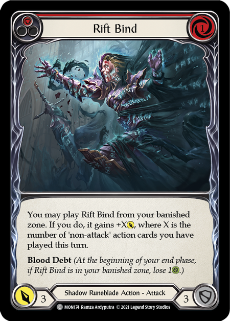(1st Edition) Rift Bind (Red) - MON174