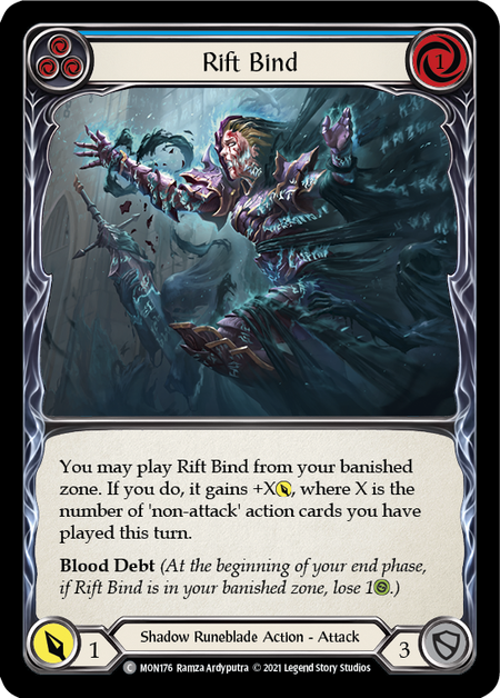 (1st Edition) Rift Bind (Blue) - MON176
