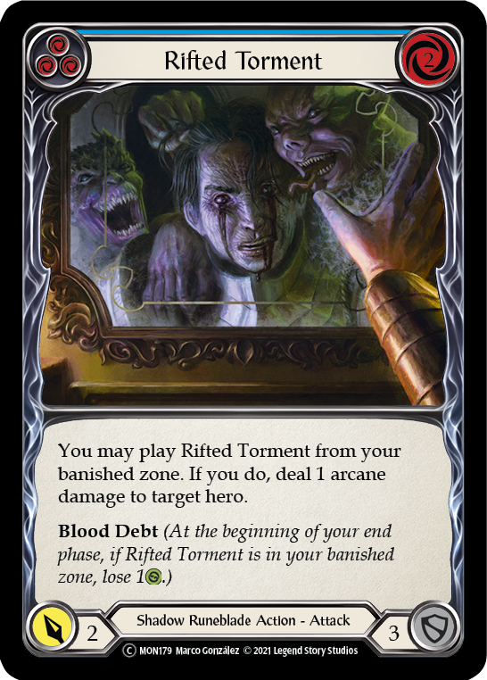 Rifted Torment (Blue) - UL-MON179