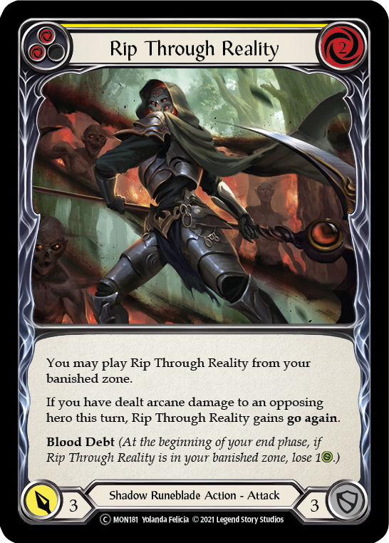 Rip Through Reality (Yellow) - UL-MON181