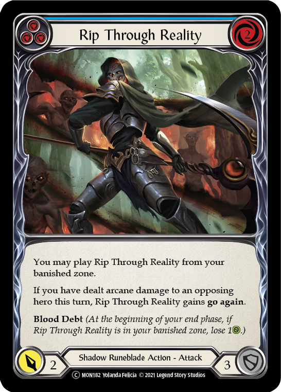 Rip Through Reality (Blue) - UL-MON182