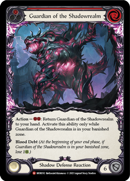 (1st Edition) Guardian of the Shadowrealm - MON192