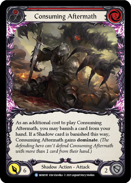 (1st Edition) Consuming Aftermath (Red) - MON195
