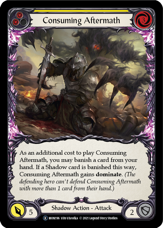 Consuming Aftermath (Yellow) - UL-MON196