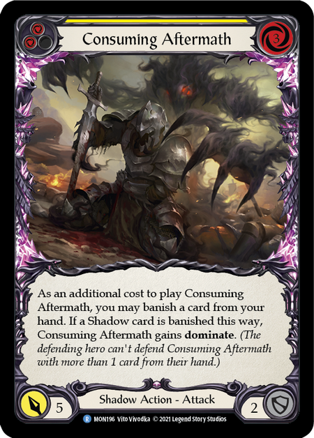 (1st Edition) Consuming Aftermath (Yellow) - MON196