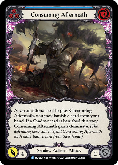 (1st Edition) Consuming Aftermath (Blue) - MON197