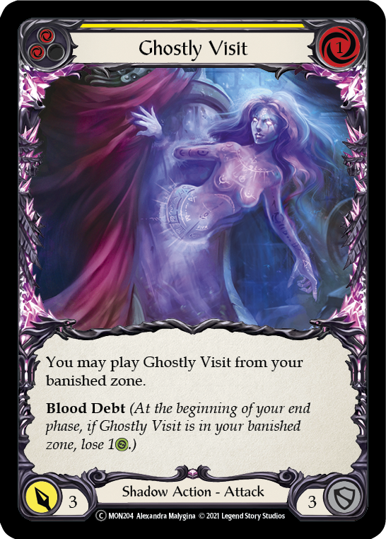 Ghostly Visit (Yellow) - UL-MON204