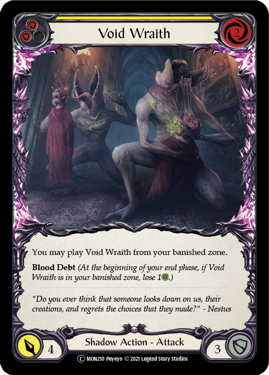 Void Wraith (Yellow) - UL-MON210