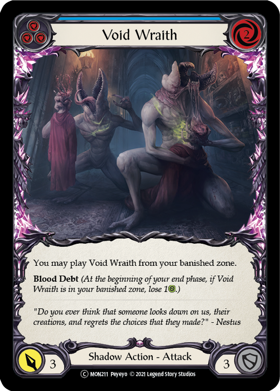 Void Wraith (Blue) - UL-MON211