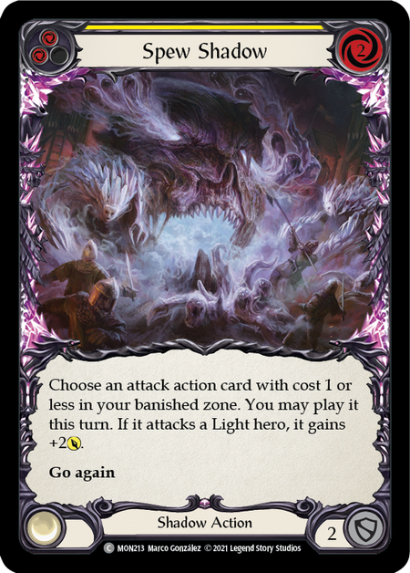 (1st Edition) Spew Shadow (Yellow) - MON213