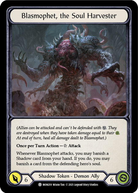 (1st Edition) Blasmophet, the Soul Harvester - MON219