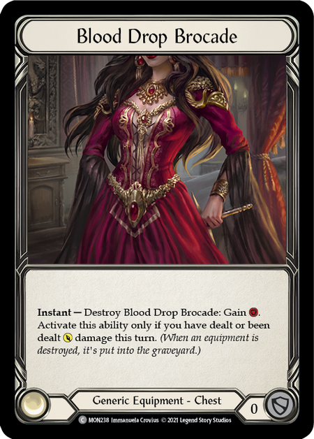 (1st Edition) Blood Drop Brocade - MON238