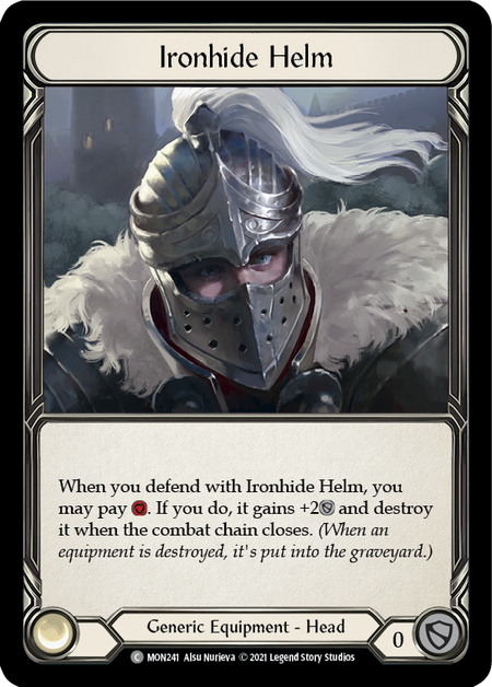 (1st Edition) Ironhide Helm - MON241