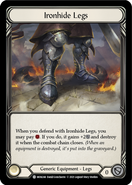 (1st Edition) Ironhide Legs - MON244