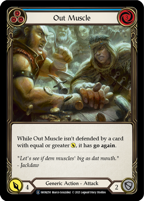 Out Muscle (Blue) - UL-MON250