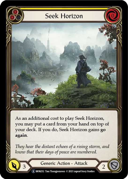 Seek Horizon (Yellow) - UL-MON252
