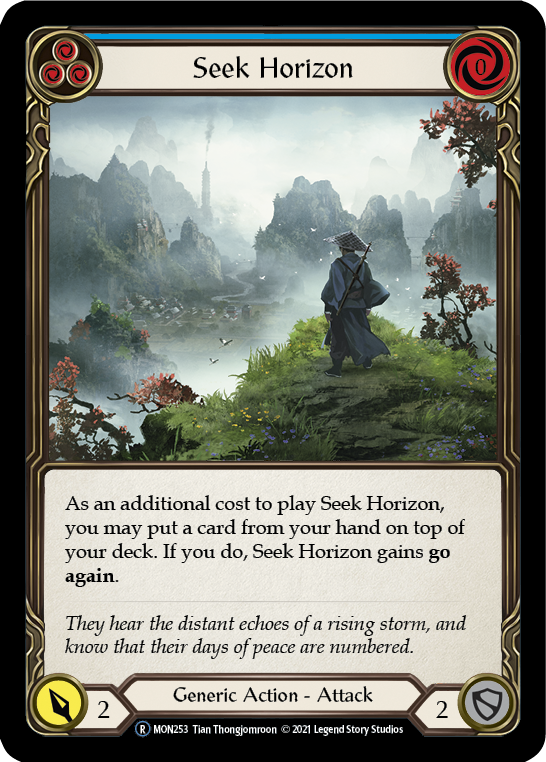 Seek Horizon (Blue) - UL-MON253