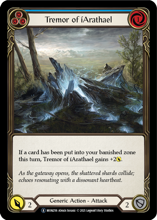 Tremor of iArathael (Blue) - UL-MON256