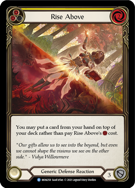 (1st Edition) Rise Above (Yellow) - MON258