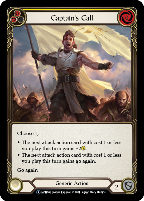 Captain's Call (Yellow) - UL-MON261