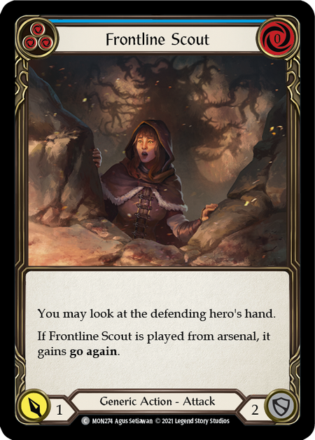 (1st Edition) Frontline Scout (Blue) - MON274